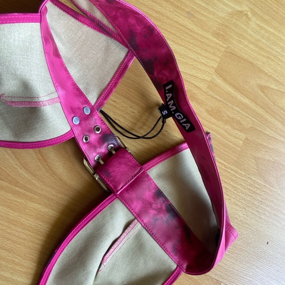 i.am.gia pantea top in hot pink, new with tags - Picture 5 of 5